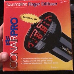 Finger diffuser for curly hair